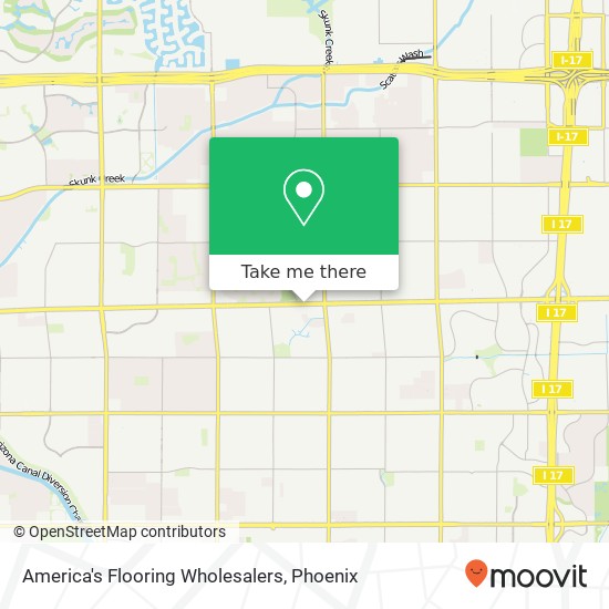 Mapa de America's Flooring Wholesalers