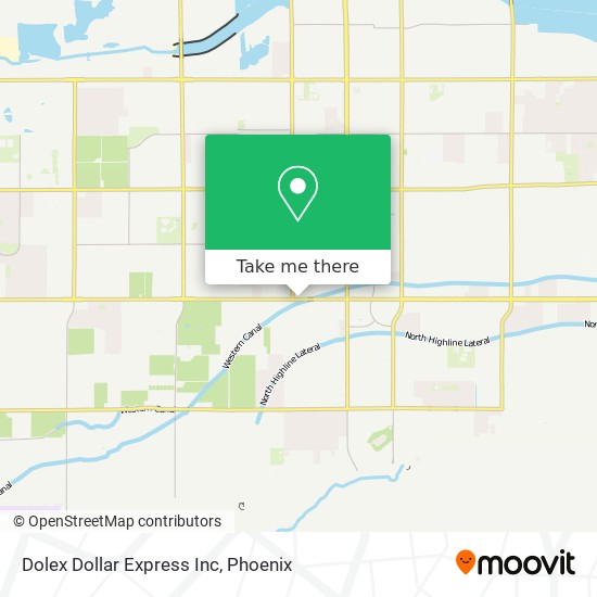 Dolex Dollar Express Inc map