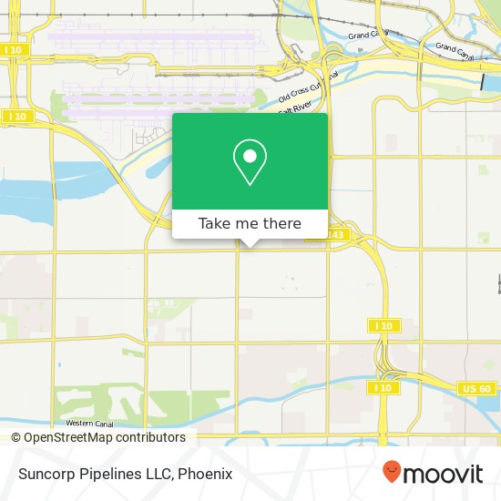 Mapa de Suncorp Pipelines LLC