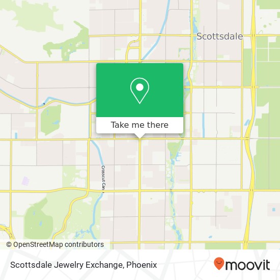 Scottsdale Jewelry Exchange map