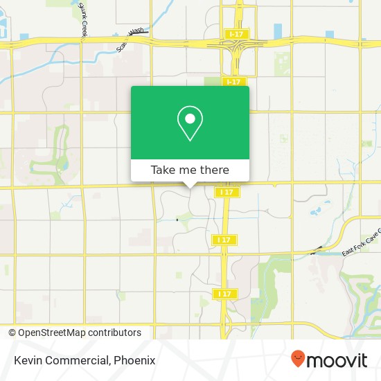 Kevin Commercial map