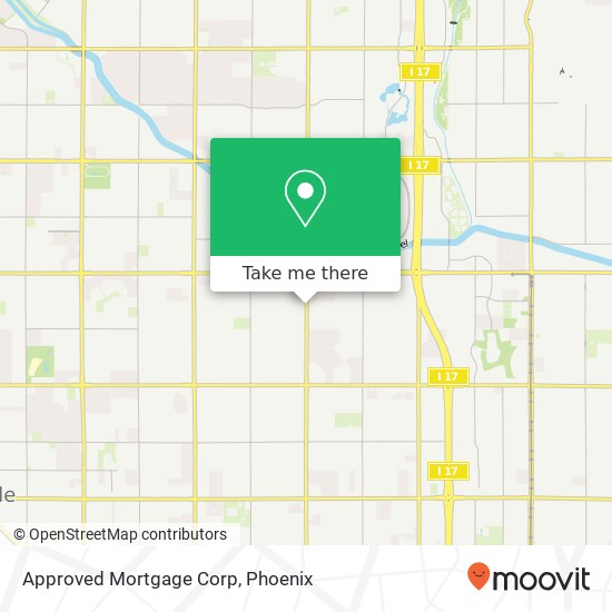 Approved Mortgage Corp map