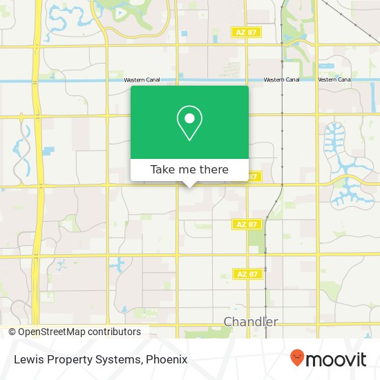 Mapa de Lewis Property Systems
