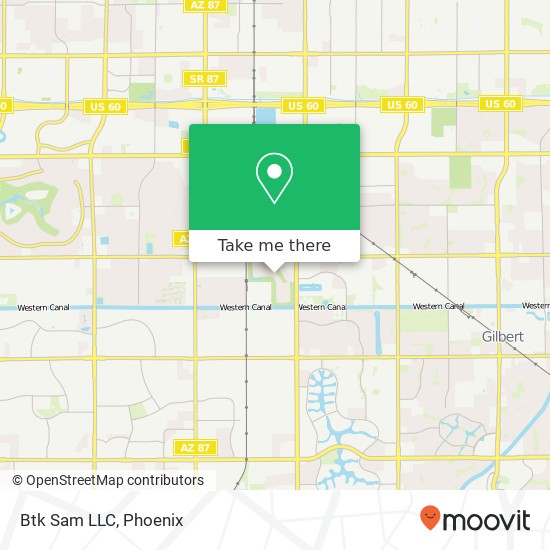 Btk Sam LLC map