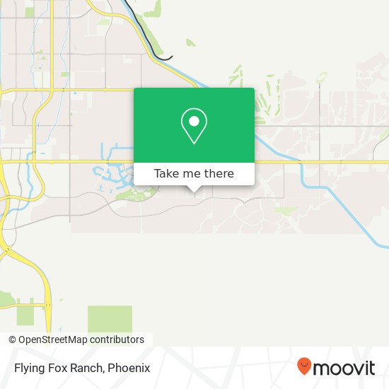 Flying Fox Ranch map