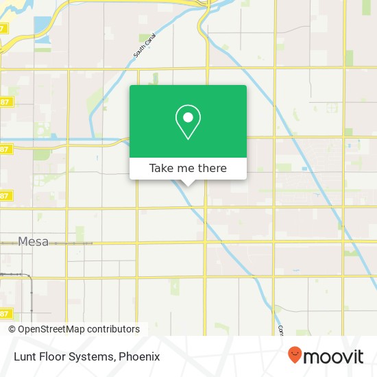 Lunt Floor Systems map