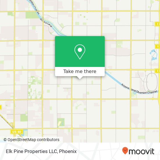 Mapa de Elk Pine Properties LLC