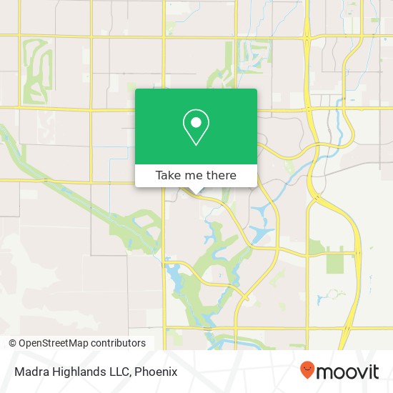 Madra Highlands LLC map