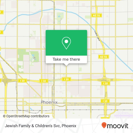 Jewish Family & Children's Svc map