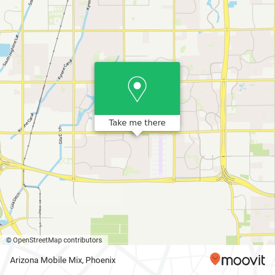 Mapa de Arizona Mobile Mix