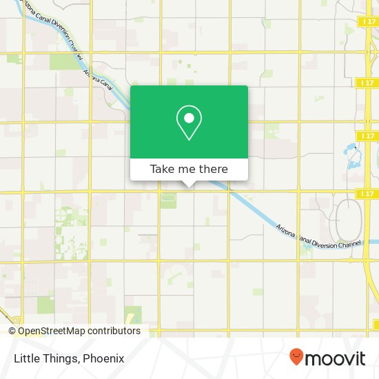 Little Things map