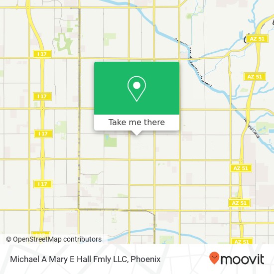 Michael A Mary E Hall Fmly LLC map
