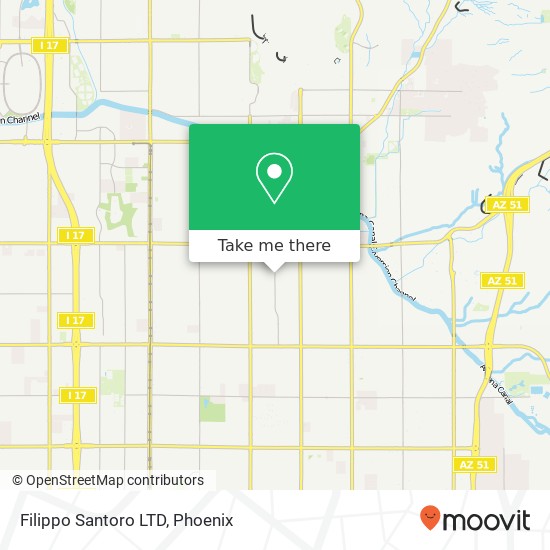 Filippo Santoro LTD map