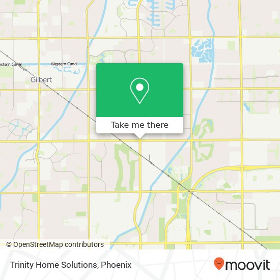 Trinity Home Solutions map