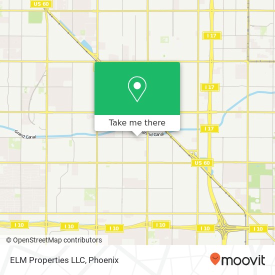 Mapa de ELM Properties LLC