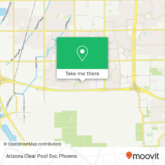 Arizona Clear Pool Svc map