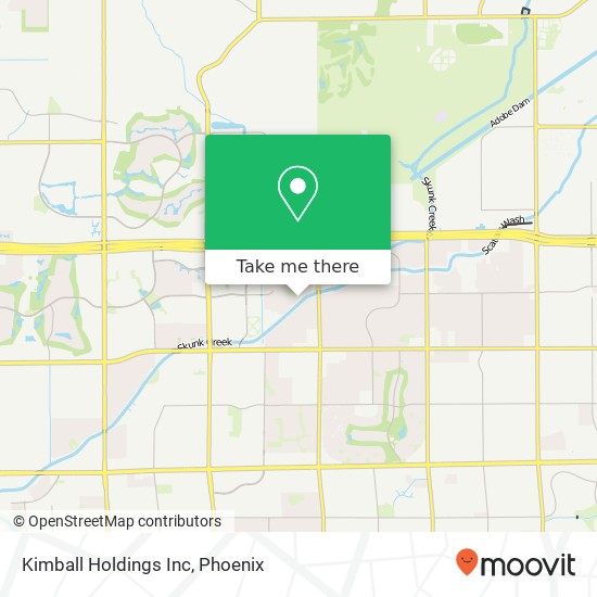 Kimball Holdings Inc map