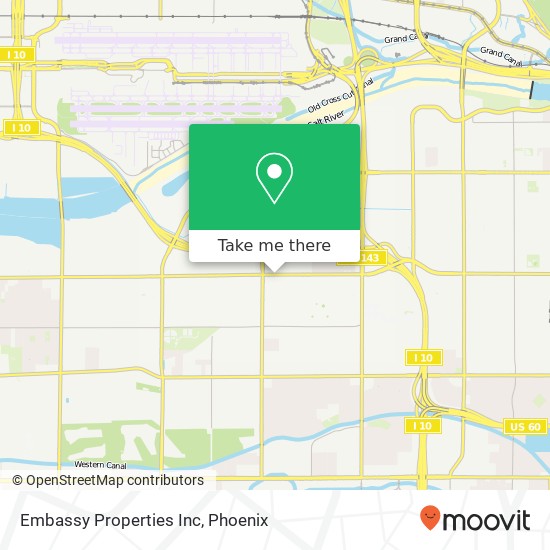 Embassy Properties Inc map