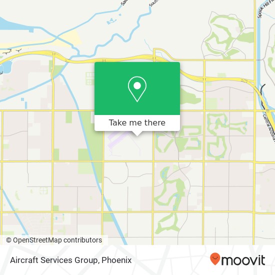 Aircraft Services Group map