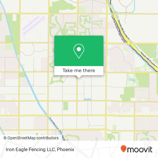 Iron Eagle Fencing LLC map