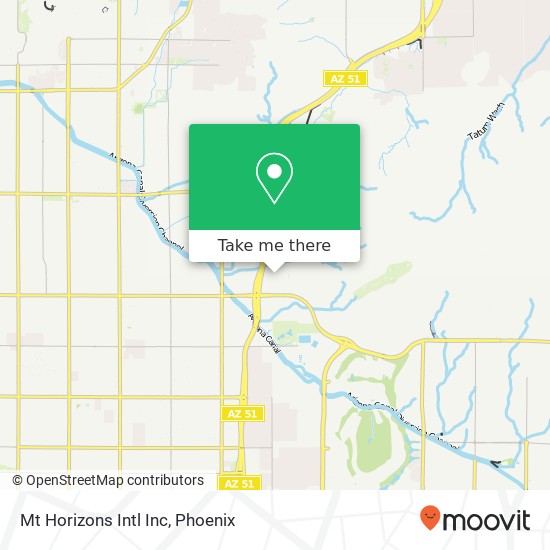 Mt Horizons Intl Inc map