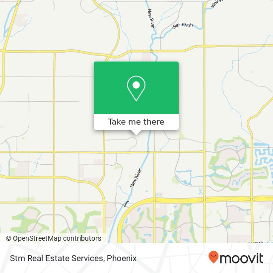 Stm Real Estate Services map