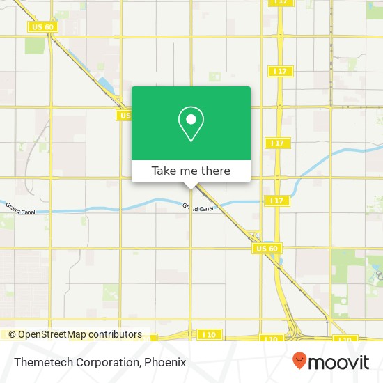 Themetech Corporation map