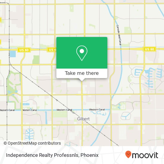 Independence Realty Professnls map
