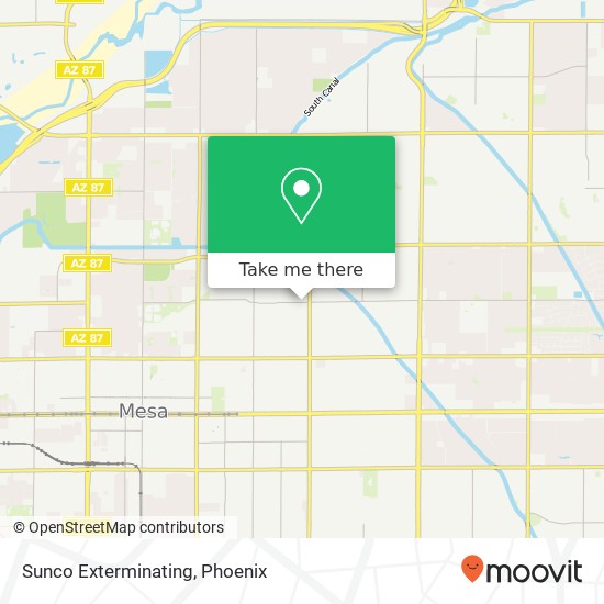 Sunco Exterminating map