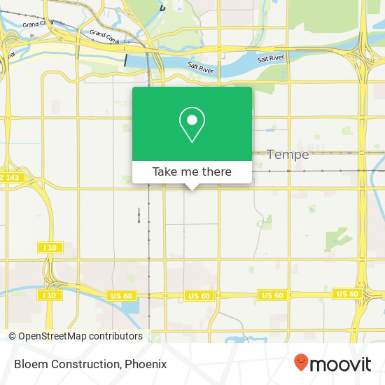 Bloem Construction map