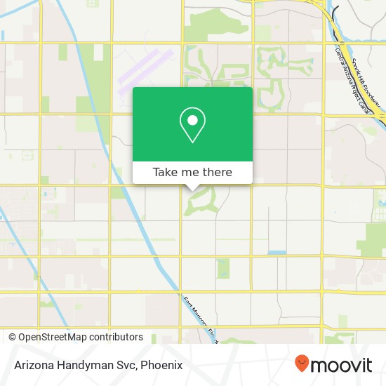 Mapa de Arizona Handyman Svc