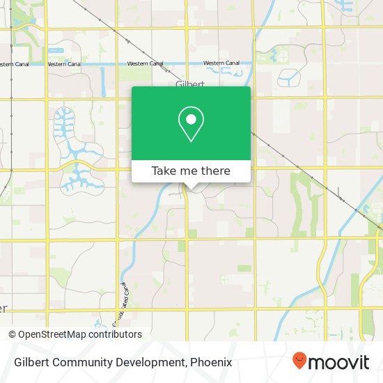 Mapa de Gilbert Community Development