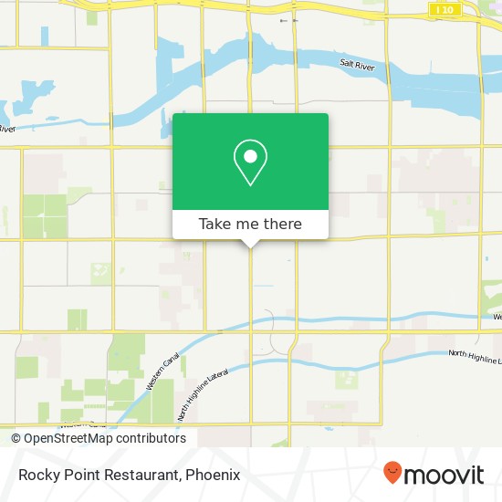 Rocky Point Restaurant map