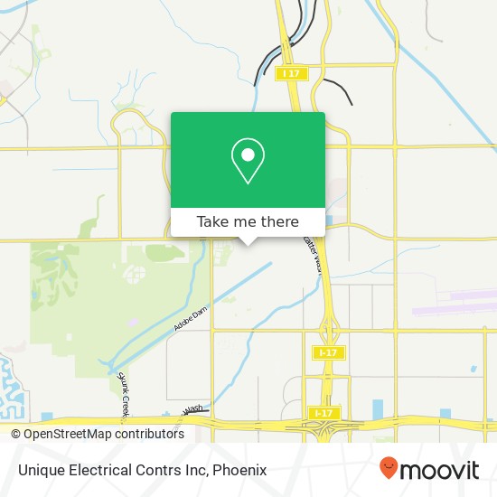 Unique Electrical Contrs Inc map