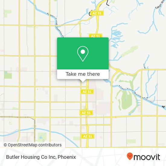 Mapa de Butler Housing Co Inc