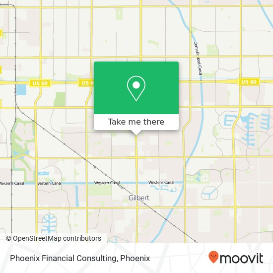 Phoenix Financial Consulting map