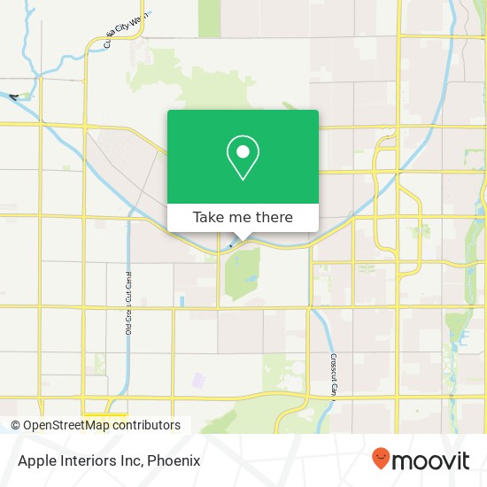 Mapa de Apple Interiors Inc