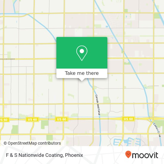 F & S Nationwide Coating map