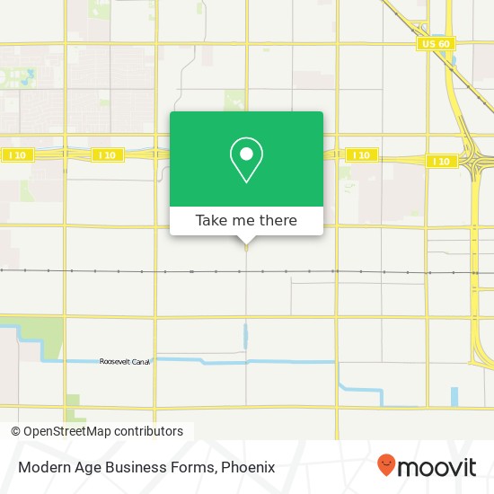 Modern Age Business Forms map