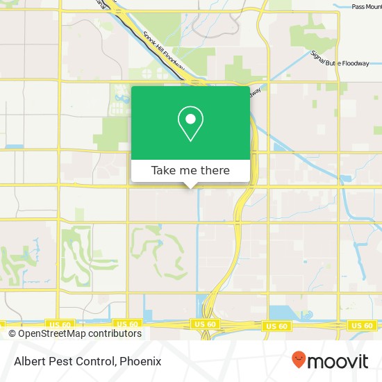 Albert Pest Control map