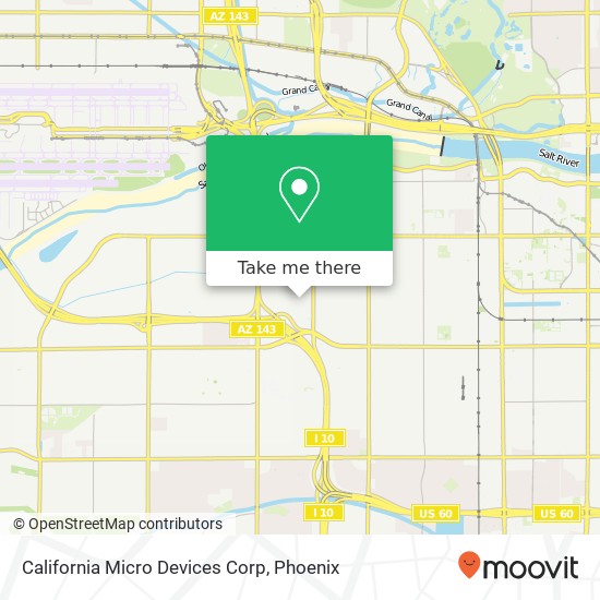 Mapa de California Micro Devices Corp