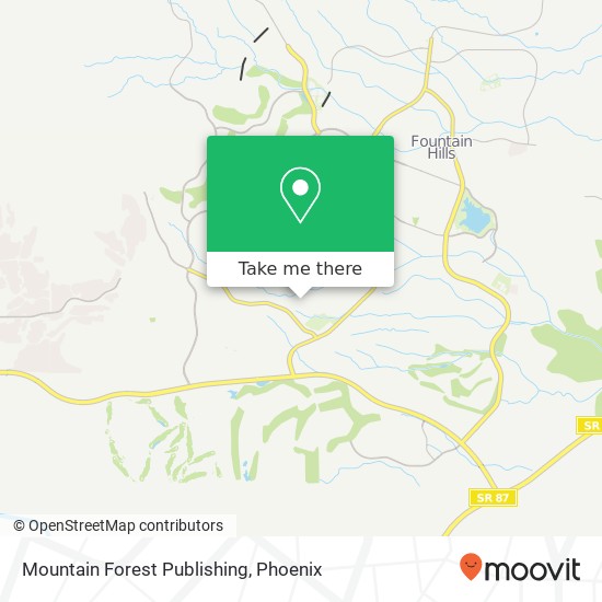 Mapa de Mountain Forest Publishing
