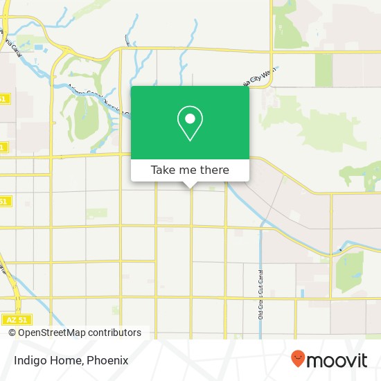 Indigo Home map