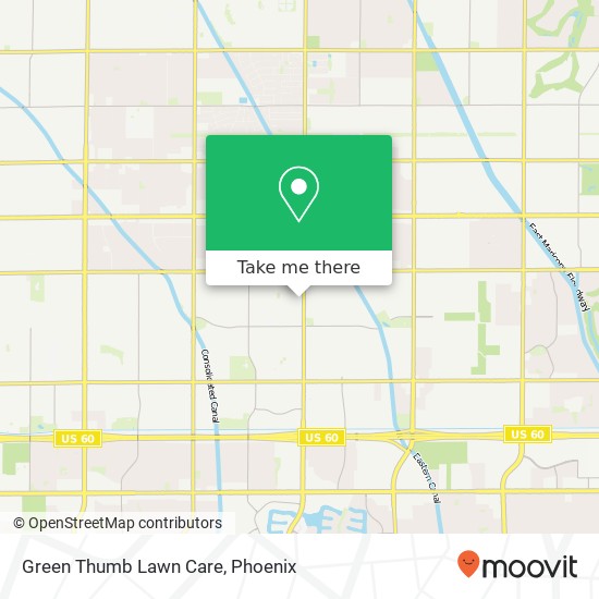 Green Thumb Lawn Care map