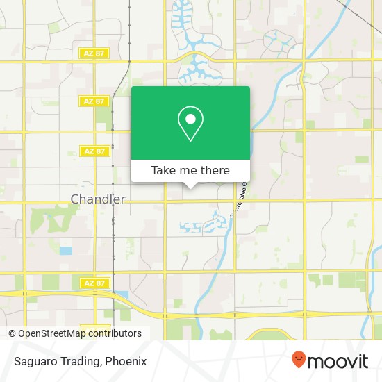 Saguaro Trading map