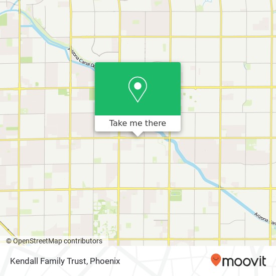 Kendall Family Trust map