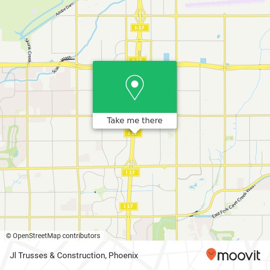 Jl Trusses & Construction map