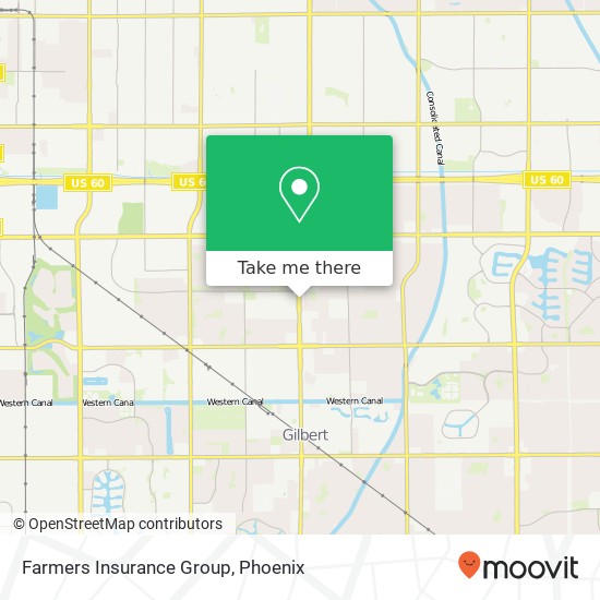 Farmers Insurance Group map