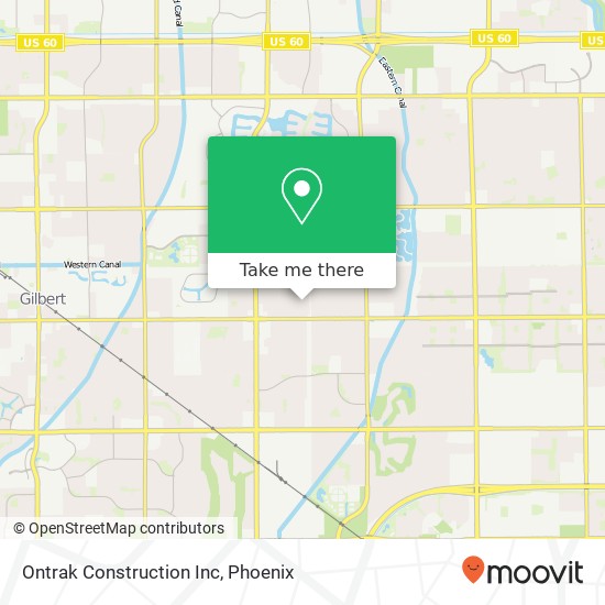 Ontrak Construction Inc map