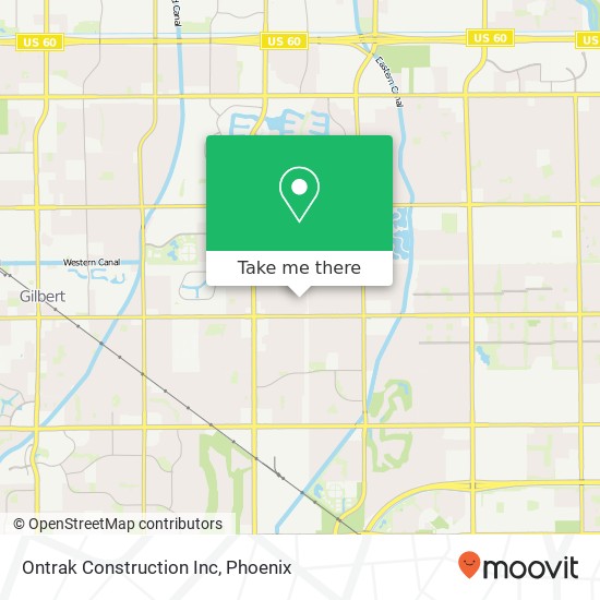 Mapa de Ontrak Construction Inc